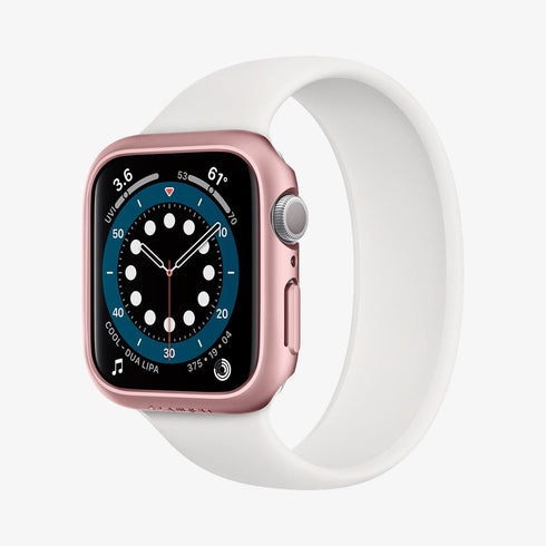 ACS05458 - Apple Watch Ultra (Apple Watch (49mm)) Case Thin Fit in black showing the front